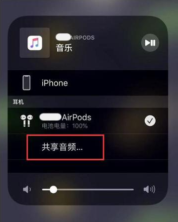 桐梓苹果14音频维修点分享iPhone14音频共享设置方法 