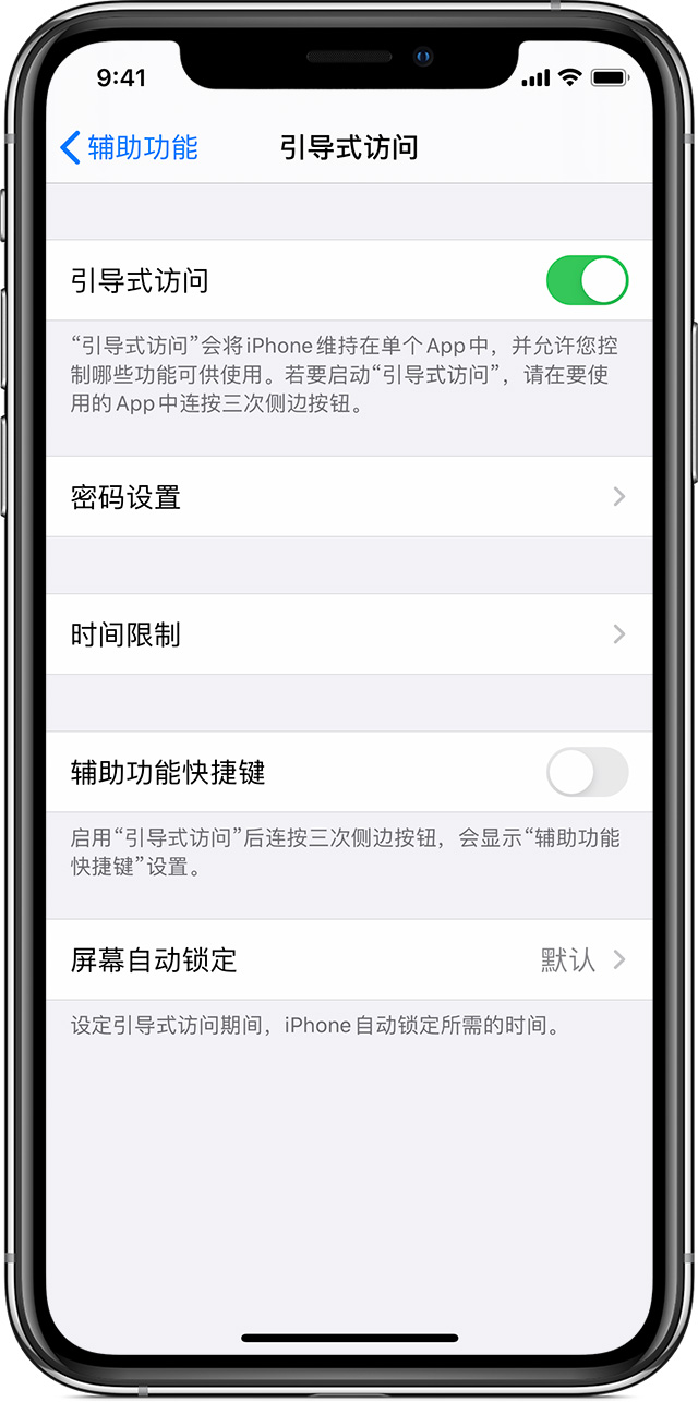 桐梓苹果手机维修分享如何在 iPhone 上退出引导式访问 