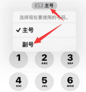 桐梓苹果14维修店分享iPhone 14 Pro Max使用副卡打电话的方法 